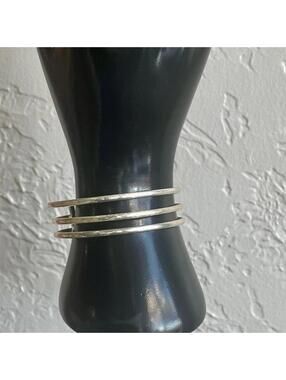 .925 Sterling Silver Cuff Bracelet Vintage